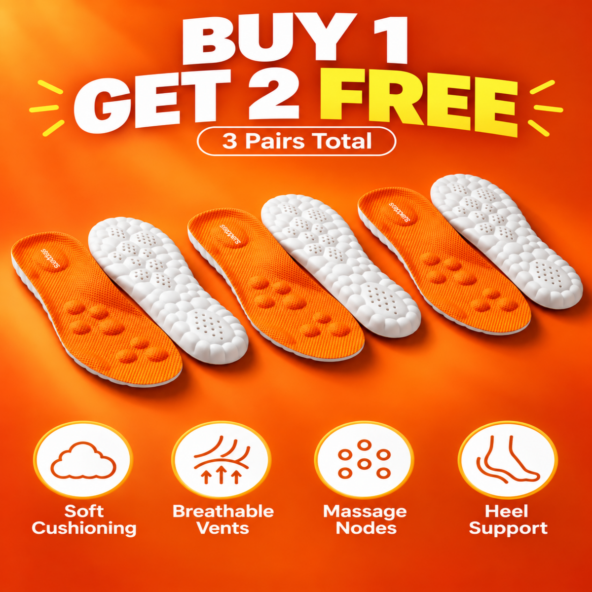 4D Cloud Insole Steppx
