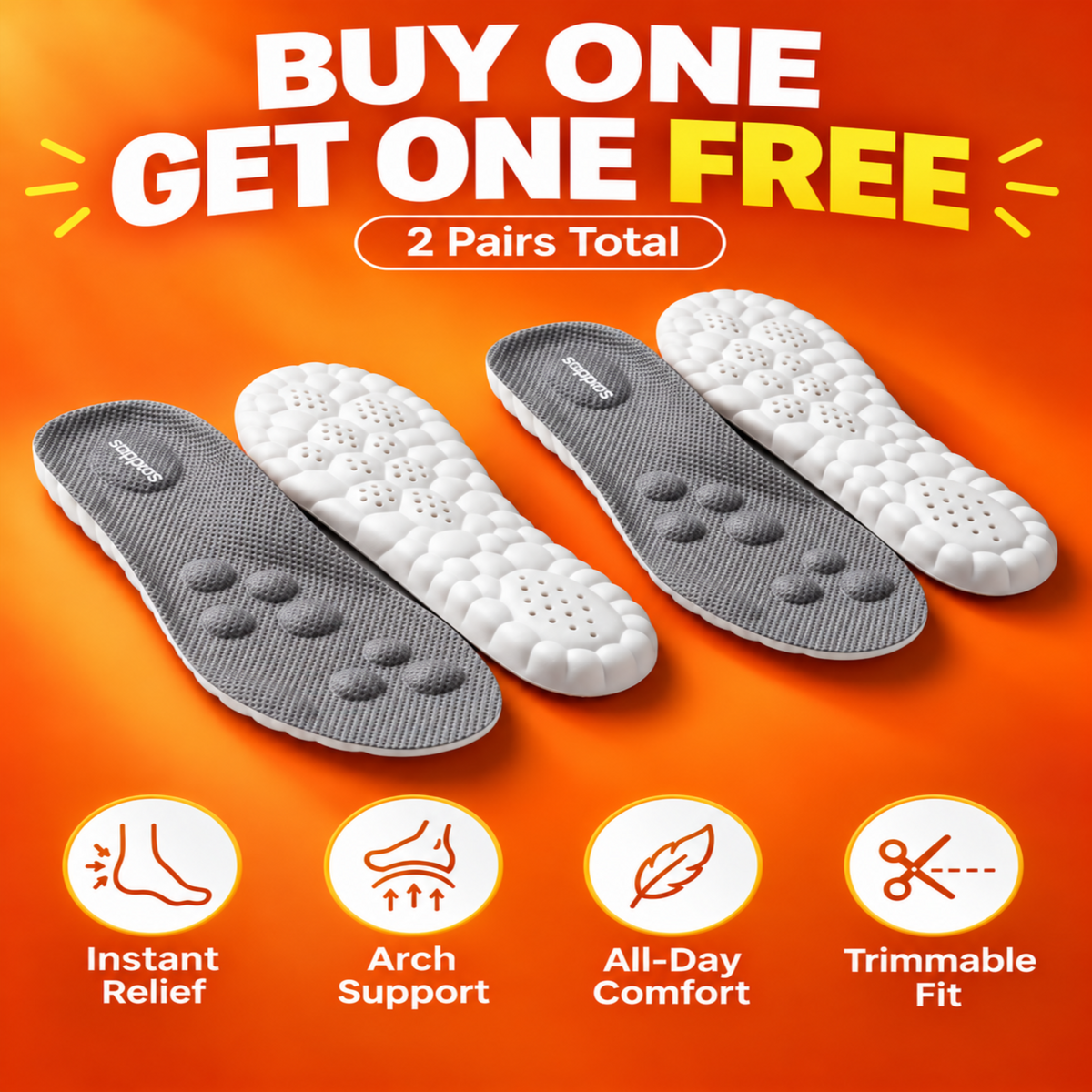 4D Cloud Insole Steppx