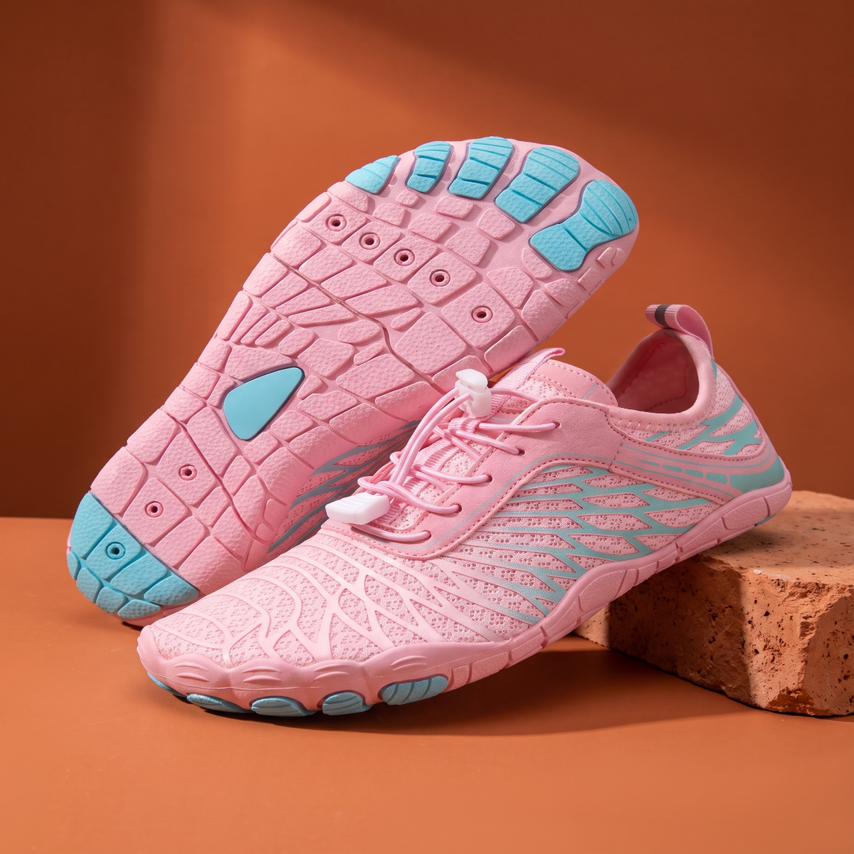 SteppX Splash kids water shoes in Pink