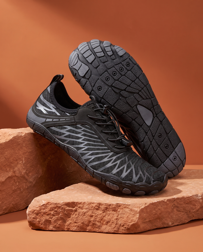 SteppX Splash kids water shoes in Black